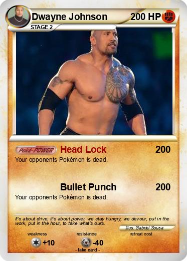 Pokemon Dwayne Johnson