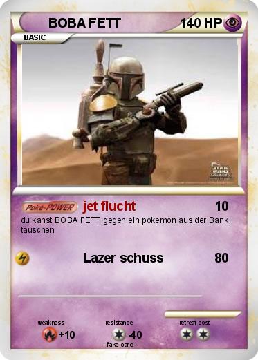 Pokemon BOBA FETT