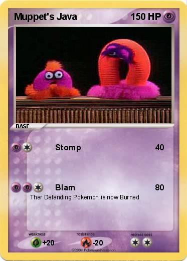 Pokemon Muppet's Java