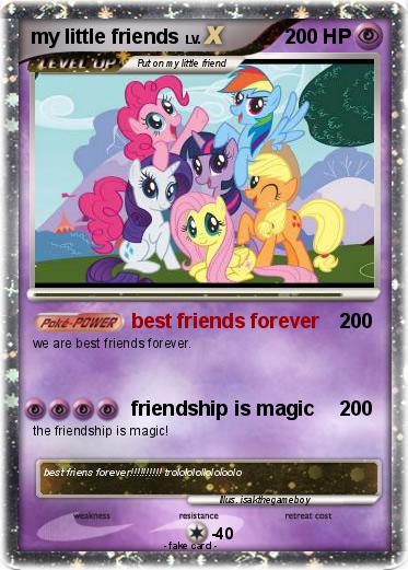 Pokemon my little friends