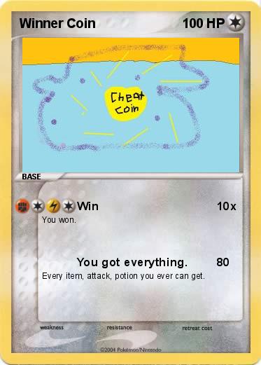 Pokemon Winner Coin