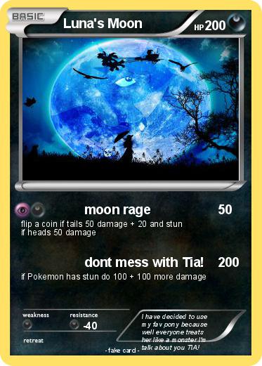 Pokemon Luna's Moon