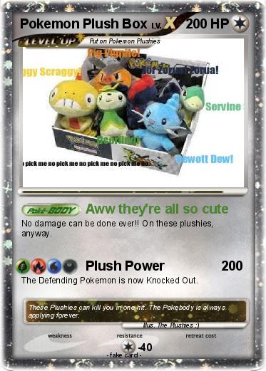 Pokemon Pokemon Plush Box