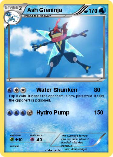 Pokemon Ash Greninja