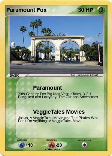Pokemon Paramount Fox