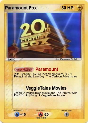 Pokemon Paramount Fox