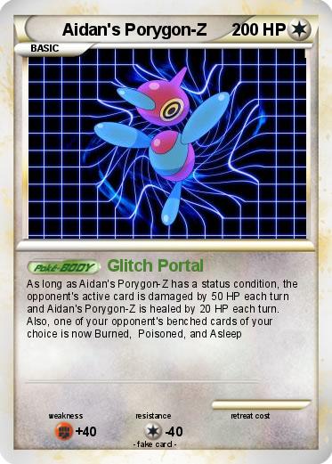 Pokemon Aidan's Porygon-Z