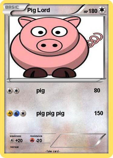 Pokemon Pig Lord