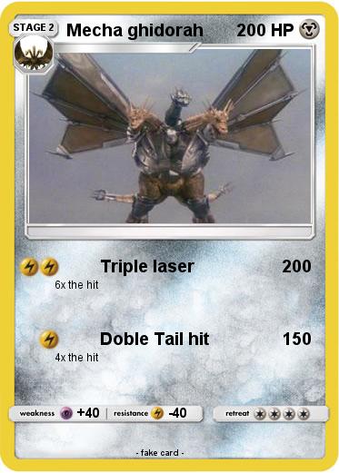 Pokemon Mecha ghidorah