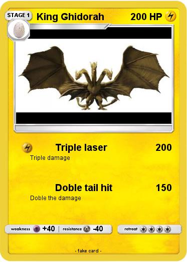 Pokemon King Ghidorah