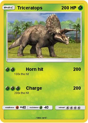 Pokemon Triceratops