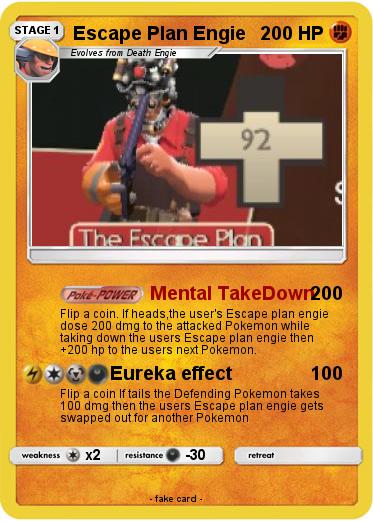 Pokemon Escape Plan Engie