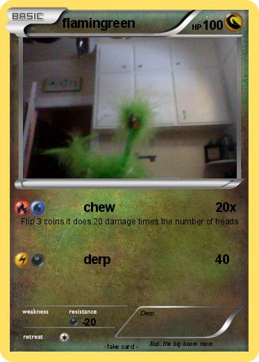 Pokemon flamingreen