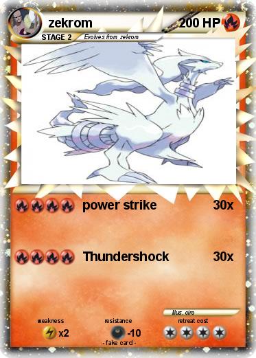 Pokemon zekrom