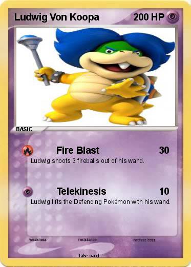 Pokemon Ludwig Von Koopa