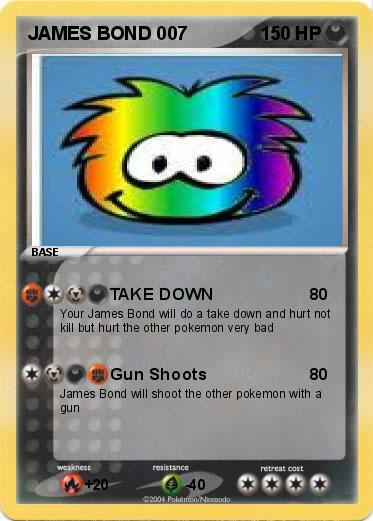 Pokemon JAMES BOND 007