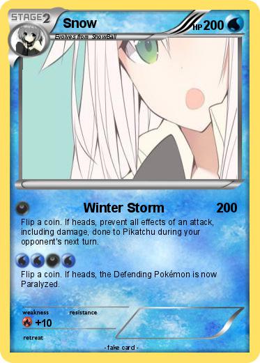 Pokemon Snow