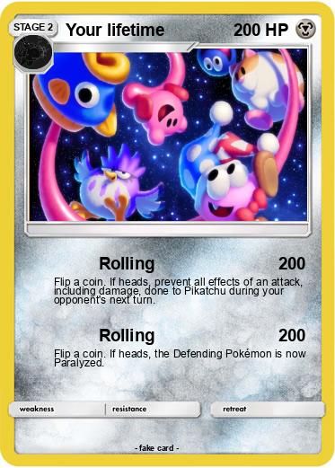 Pokemon Your lifetime