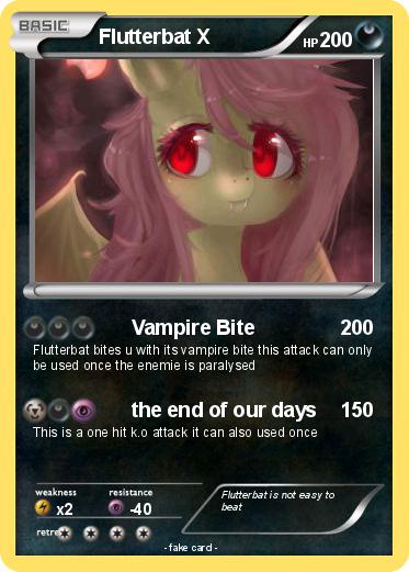 Pokemon Flutterbat X