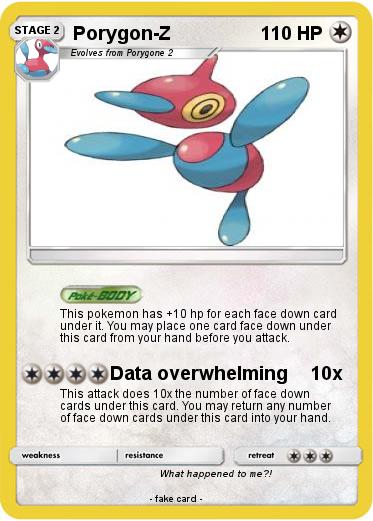 Pokemon Porygon-Z