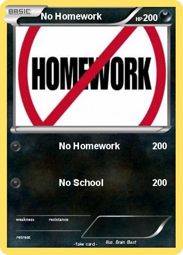 Pokemon No Homework