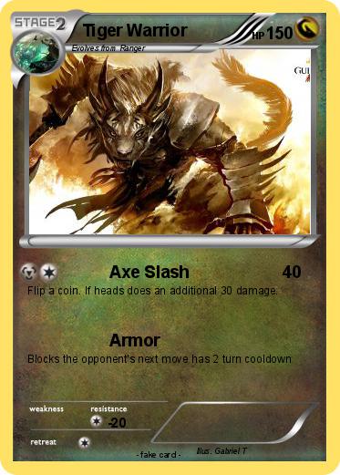 Pokemon Tiger Warrior