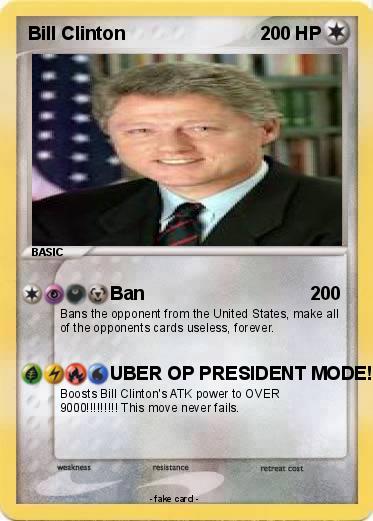 Pokemon Bill Clinton