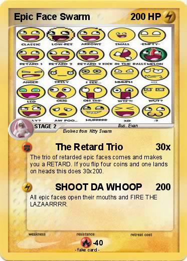 Pokemon Epic Face Swarm