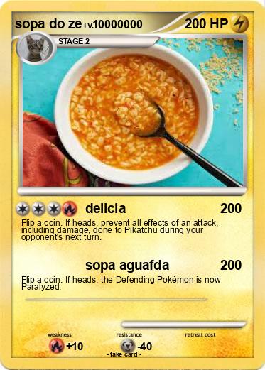 Pokemon sopa do ze