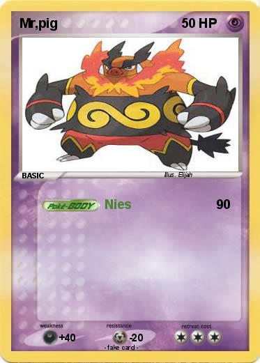 Pokemon Mr,pig