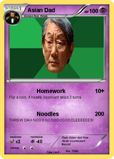 Pokemon Asian Dad