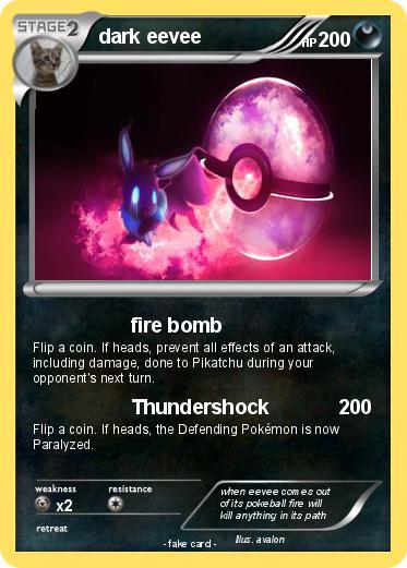 Pokemon dark eevee