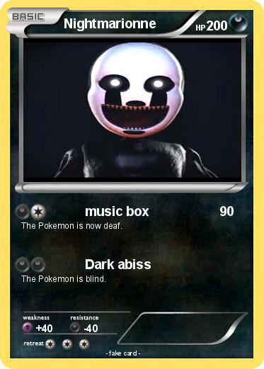 Pokemon Nightmarionne