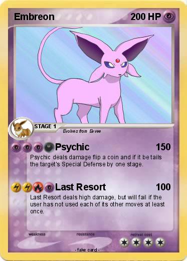 Pokemon Embreon