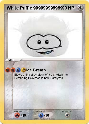 Pokemon White Puffle 999999999999