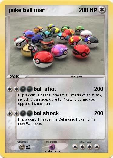 Pokemon poke ball man