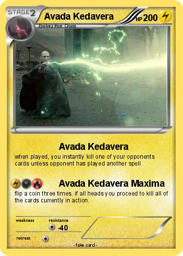 Pokemon Avada Kedavera