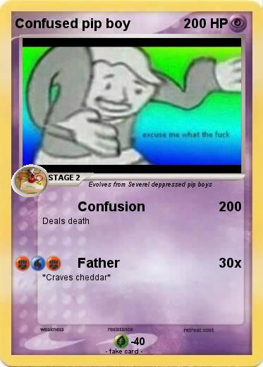 Pokemon Confused pip boy