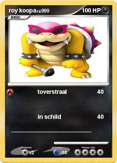 Pokemon roy koopa