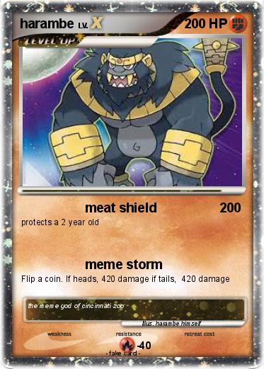 Pokemon harambe