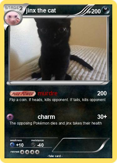 Pokemon jinx the cat