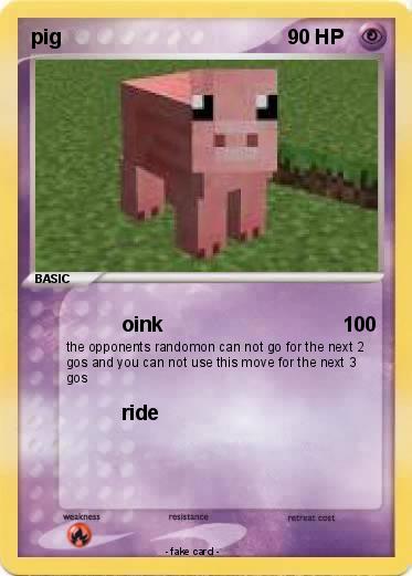 Pokemon pig