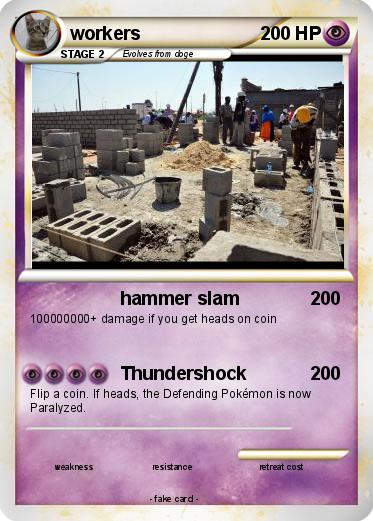 Pokemon workers