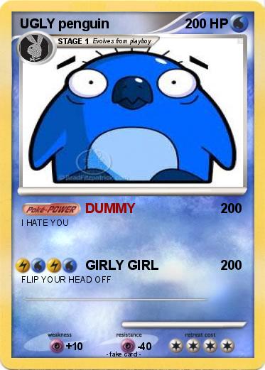 Pokemon UGLY penguin