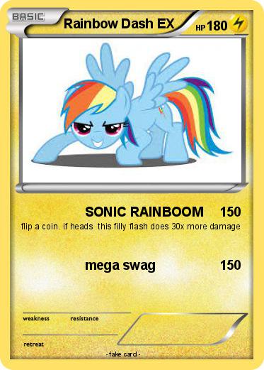 Pokemon Rainbow Dash EX