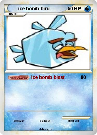 Pokemon ice bomb bird