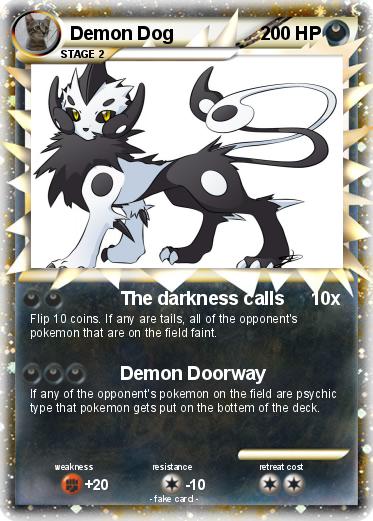 Pokemon Demon Dog