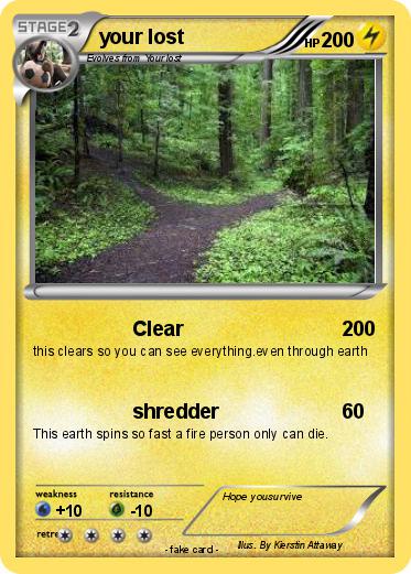 Pokemon your lost