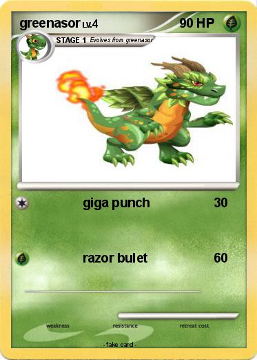 Pokemon greenasor