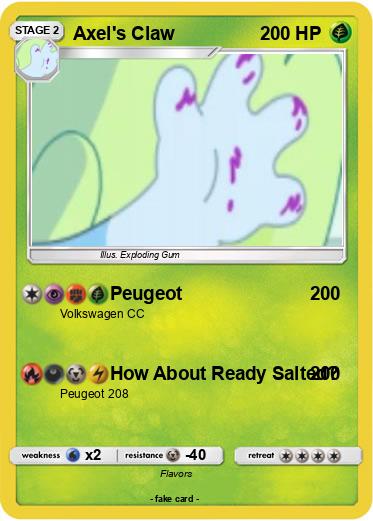 Pokemon Axel's Claw
